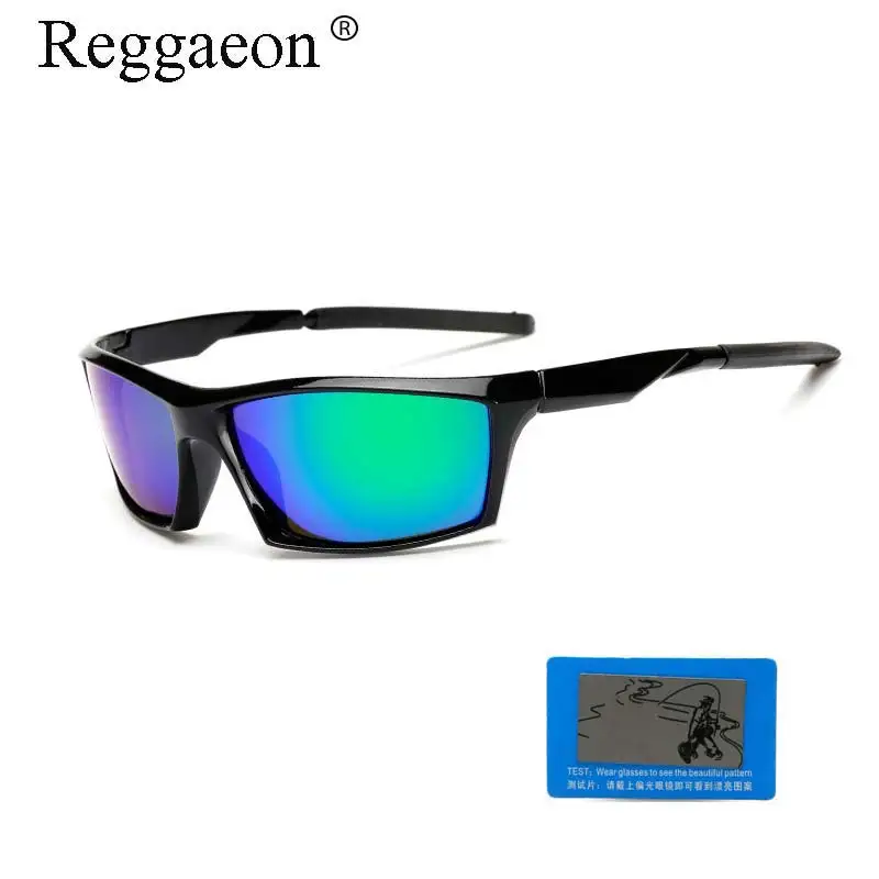 Солнцезащитные очки reggaeon Мужские поляризационные UV400 спортивные для ночного