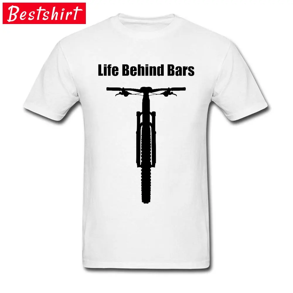 Life Behind Bars модная футболка для горного велосипеда белый велотренажер байкер
