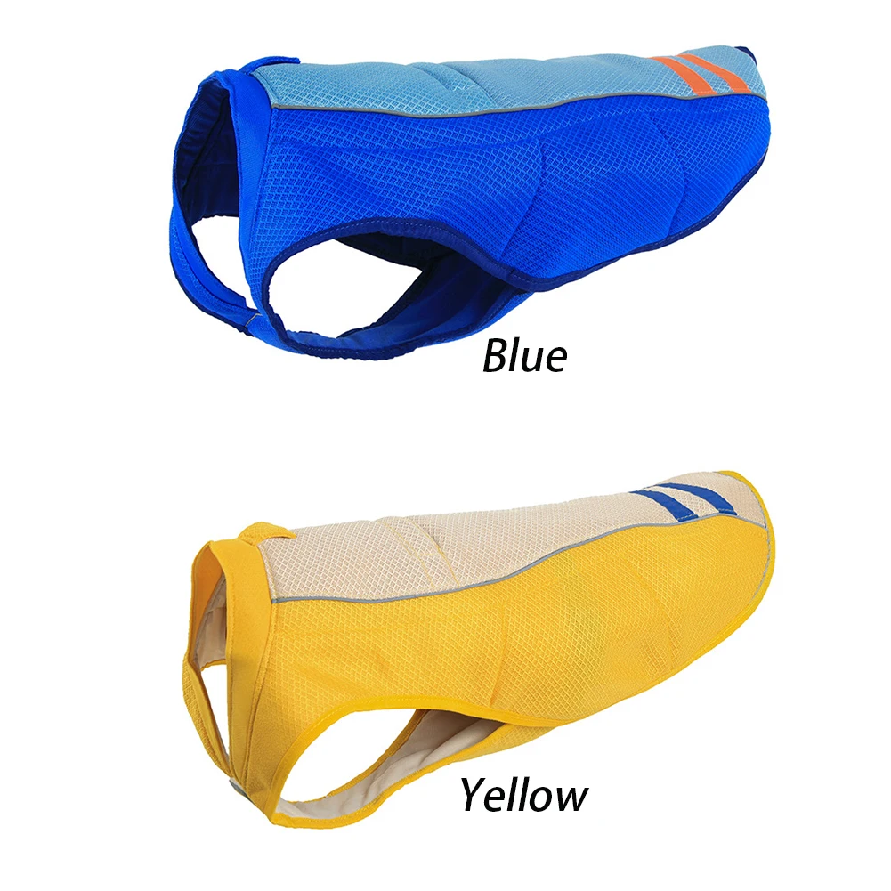 Летний открытый полиэстер дышащий поводок Heatstroke Предотвращение собаки куртка