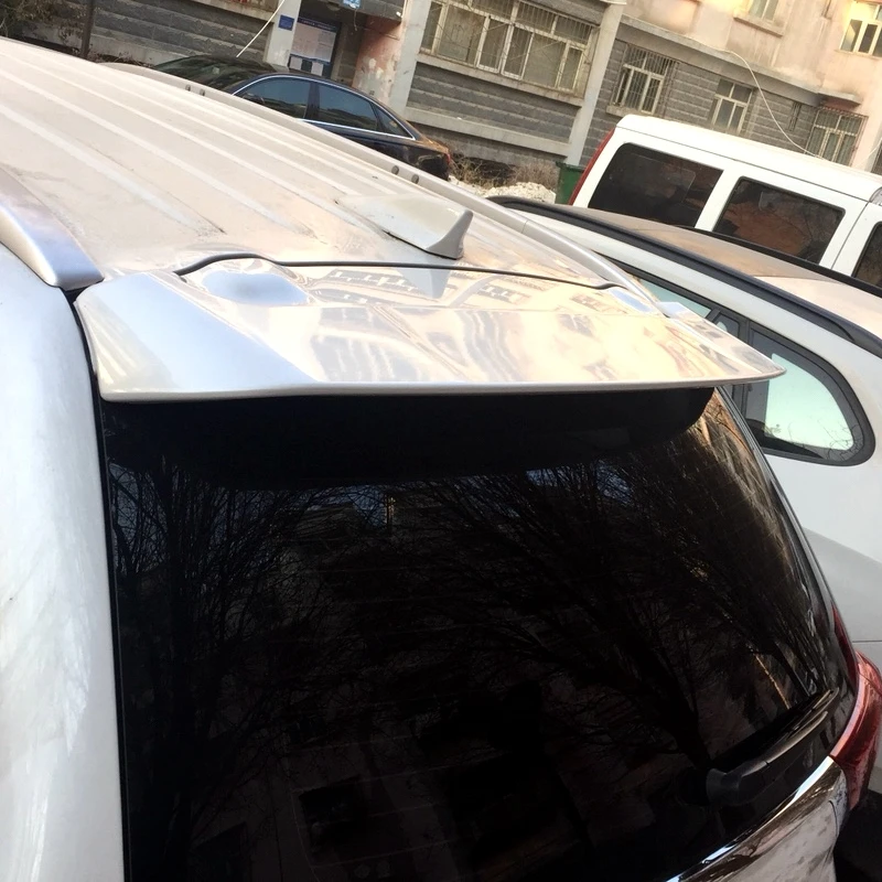 Высокое качество ABS пластик задний багажник автомобиля украшение в виде хвостового крыла Спойлер для Mitsubishi Outlander 2013