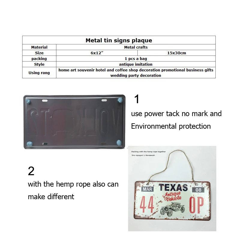 

6x12inch ELVIS AARON PRESLEY LOGO Tin plate sign Retro Vintage Tin Sign JY-012