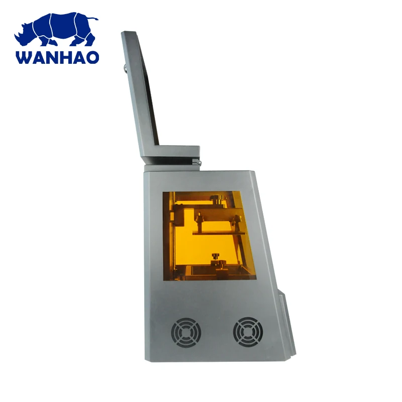 WANHAO 2019 самый большой дешевый DLP LCD SLA ювелирный стоматологический 3D принтер D8 с