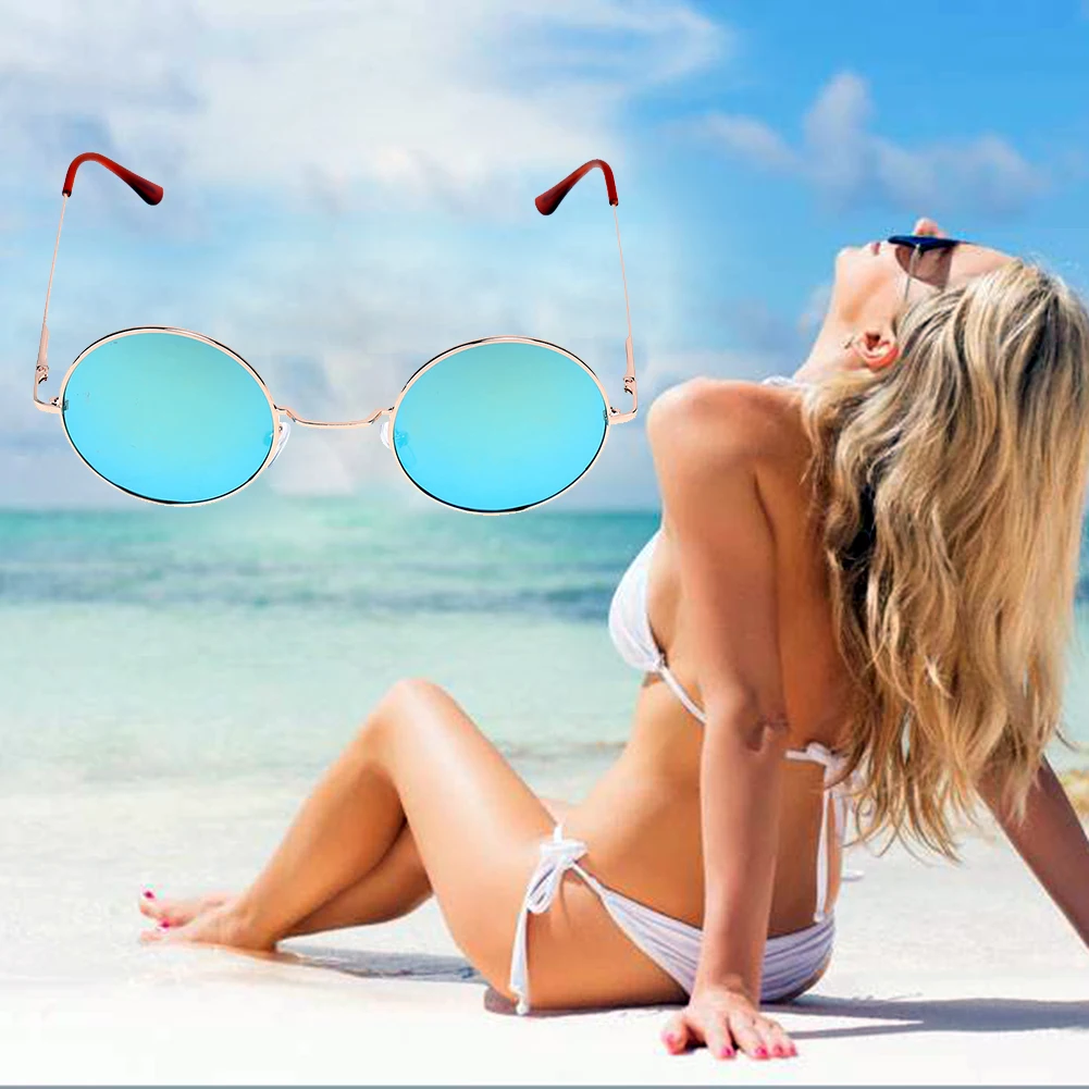 Новинки для женщин из металла круглая рамка ретро очки 2018 женский оптический