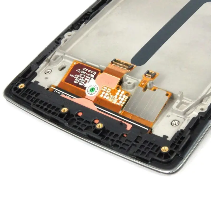 Черный ЖК дисплей Сенсорный экран планшета Ассамблеи + рамка LG G Flex 2 LS996 H950
