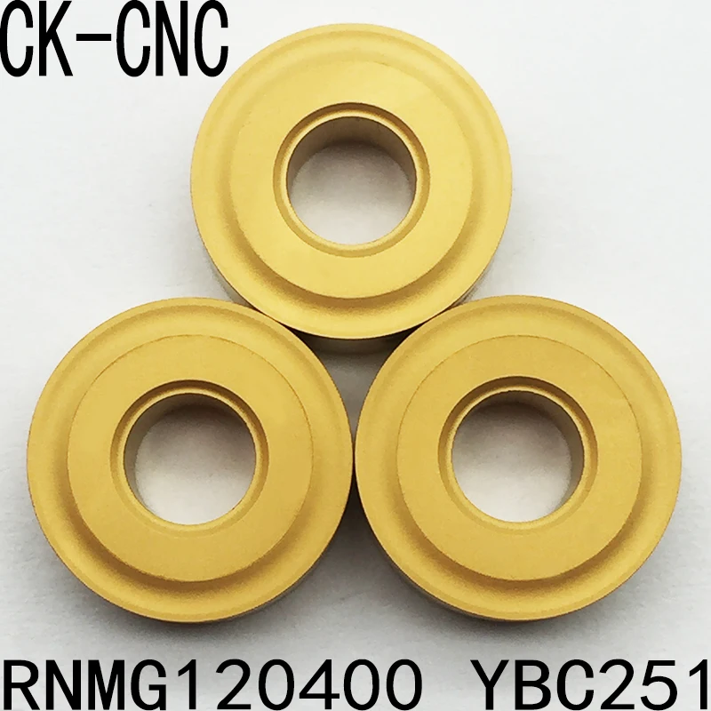 

Карбидное лезвие вставляет инструменты RNMG120400 RNMG430O YBC251, 10 шт., в оригинапосылка, напрямую с завода, сделано в Китае