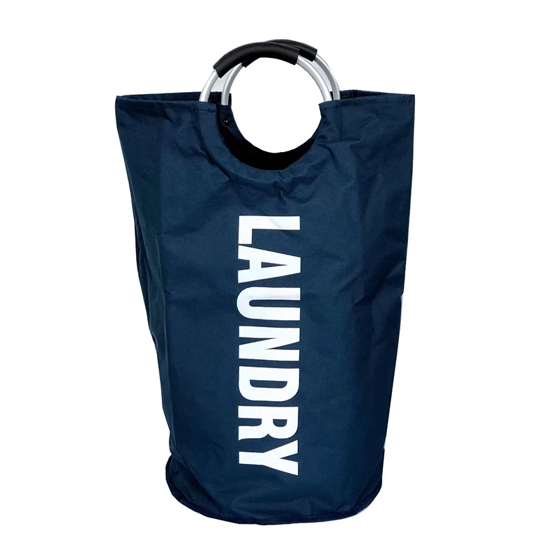 Dark Blue Горячая корзина с крышкой для стирки мешок для грязной одежды игрушка складная корзина с крышкой для стирки корзины для хранения грязной одежды корзина - Цвет: Dark Blue