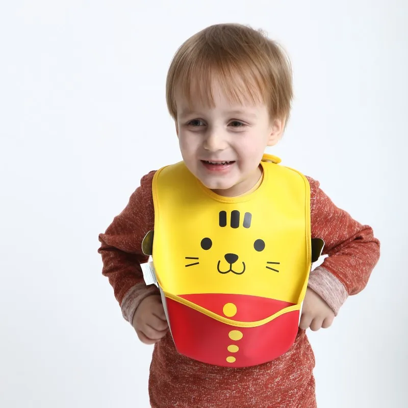 Pvc Waterproof Baby bi Big Pocket Food Catcher for Babies and Toddlers FDA approved Unisex Design Stain Resist | Детская одежда и