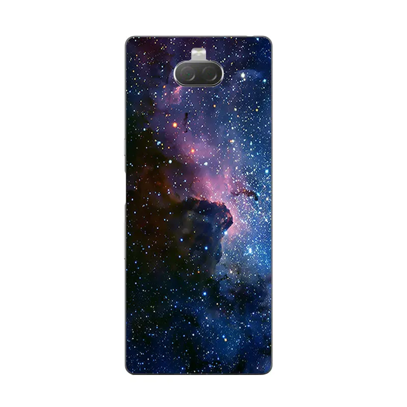 Чехол для телефона Sony Xperia 10 мягкий силиконовый защитный чехол XA3 Scen задняя крышка