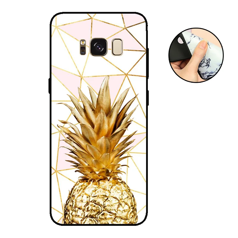BLL Чехол для samsung S8, чехол, мягкий силиконовый чехол для samsung Galaxy S8, чехол для телефона, ТПУ, чехол для Galaxy S8 - Цвет: BLL