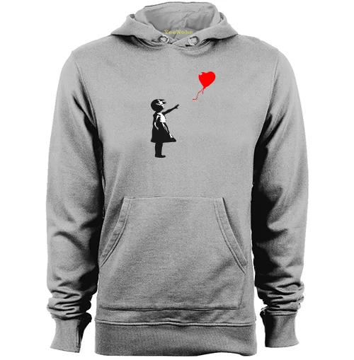 Бэнкси девушка с шар мужские и женские повседневные толстовки кофты | Толстовки