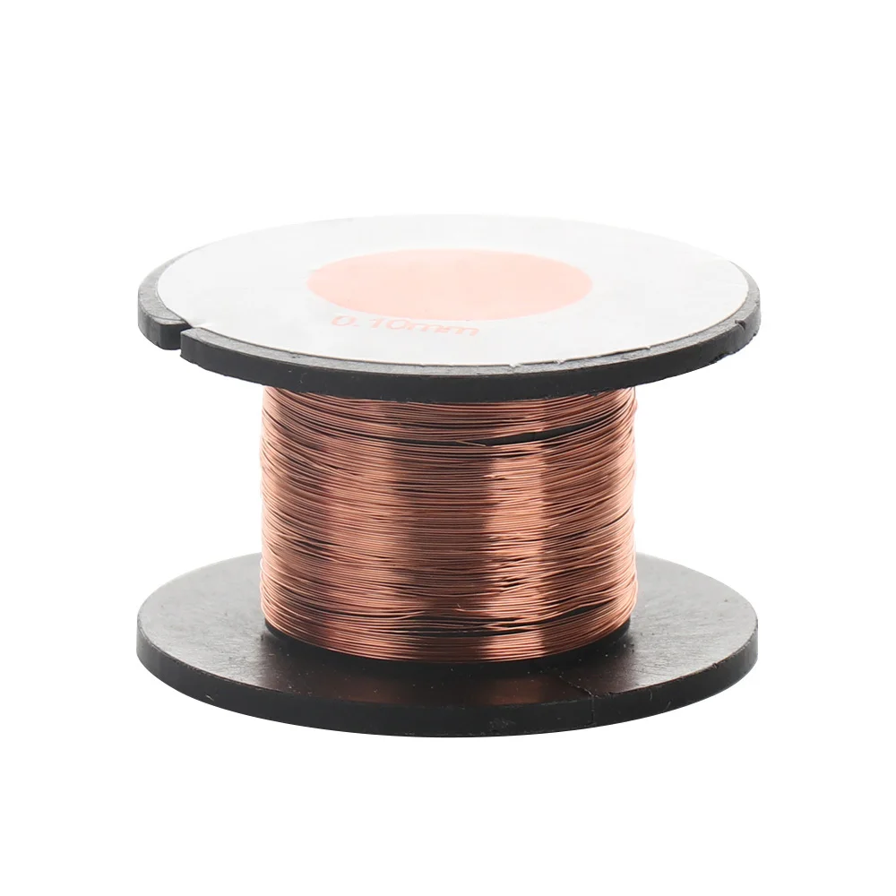 

0.1mm Copper 15M Length Soldering Solder PPA Enamelled Reel Wire Roll