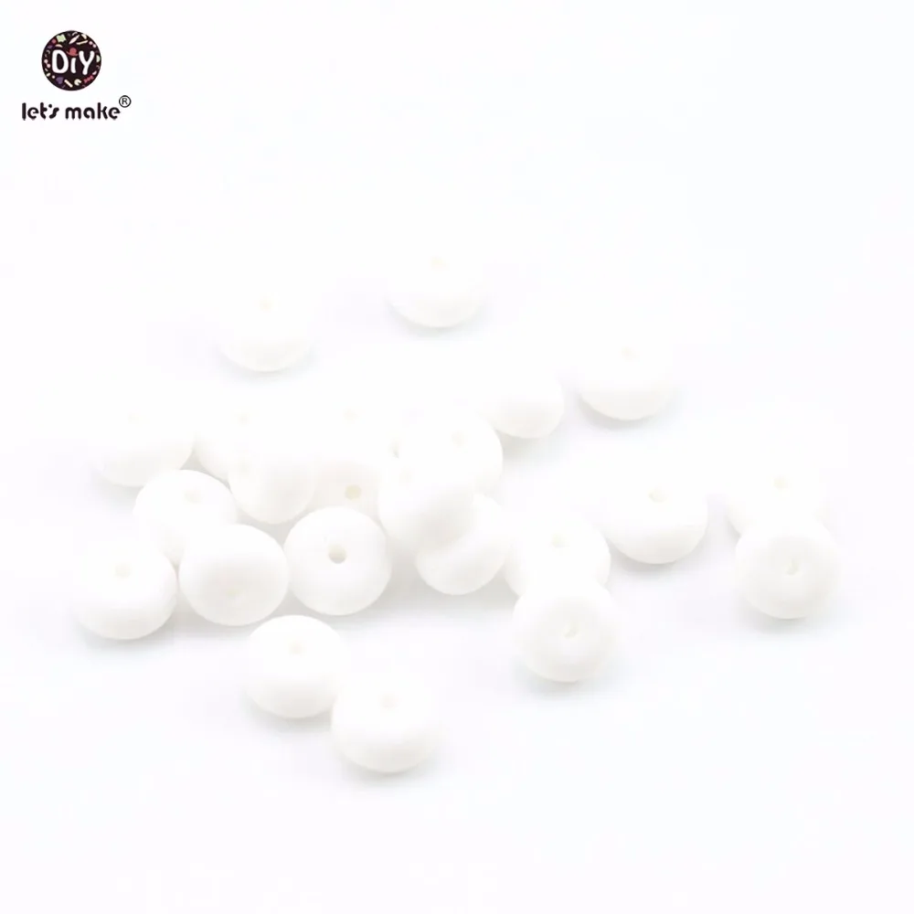 Детские Силиконовые Прорезыватели без бисероплетения Abacus, 50 шт., 14 мм, чечевица, сделай сам, рукоделие, силиконовая пищевая подвеска-прорезыватель, блюдце, бусины