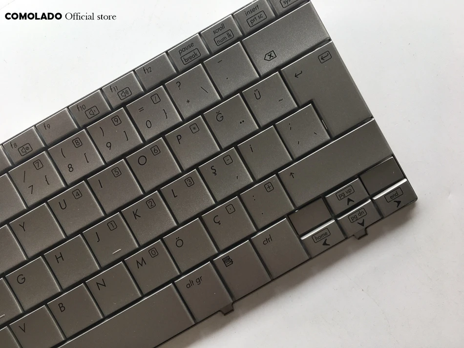 TR Турецкая клавиатура для Hp Mini 2100 2133 2140 серии Серебряная ноутбука Раскладка |