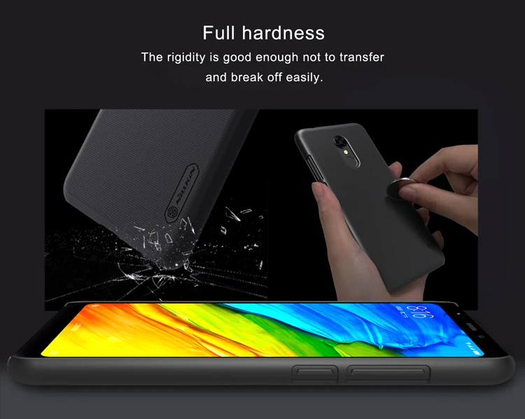 Для xiaomi redmi 5 чехол xiaomi redmi 4 чехол NILLKIN Супер Матовый Защитный матовый жесткий чехол