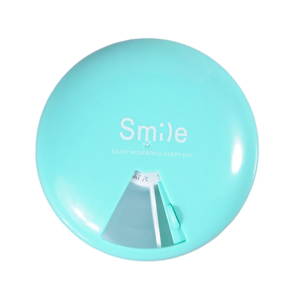 Новые оригинальные часы с вращающимся таблетки коробка чехол Коробка органайзер