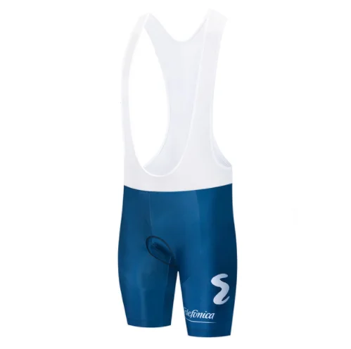 Cycling pants Movistar Team с коротким рукавом Джерси для велоспорта bib roa ciclismo велосипедный Костюм MTB велосипедный Джерси Униформа мужская одежда - Цвет: Cycling pants