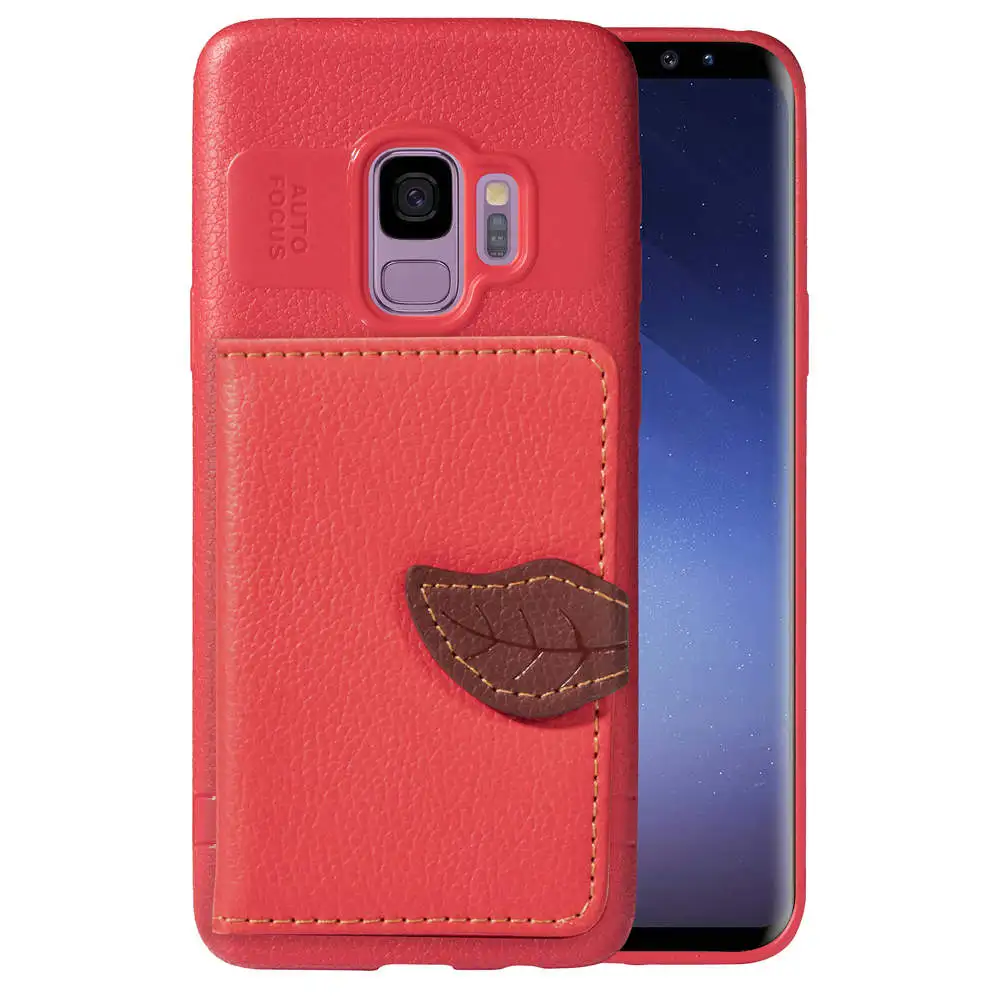 3D лист из искусственной кожи со слотами для карт чехол для samsung Galaxy S7 S10 S8 S9 плюс Чехол NOTE 8 9 A30 A40 A70 A50 A7 бумажник чехол s