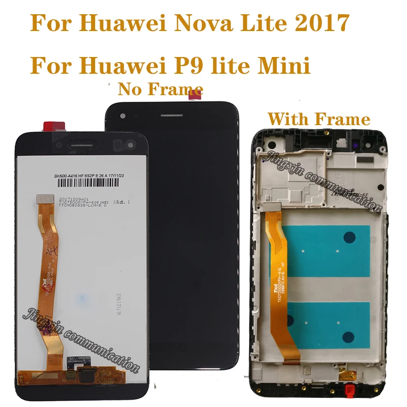 Для Huawei Nova lite 2017 жк дисплей сенсорный экран дигитайзер в сборе для P9 Lite mini LCD SLA L02 L22