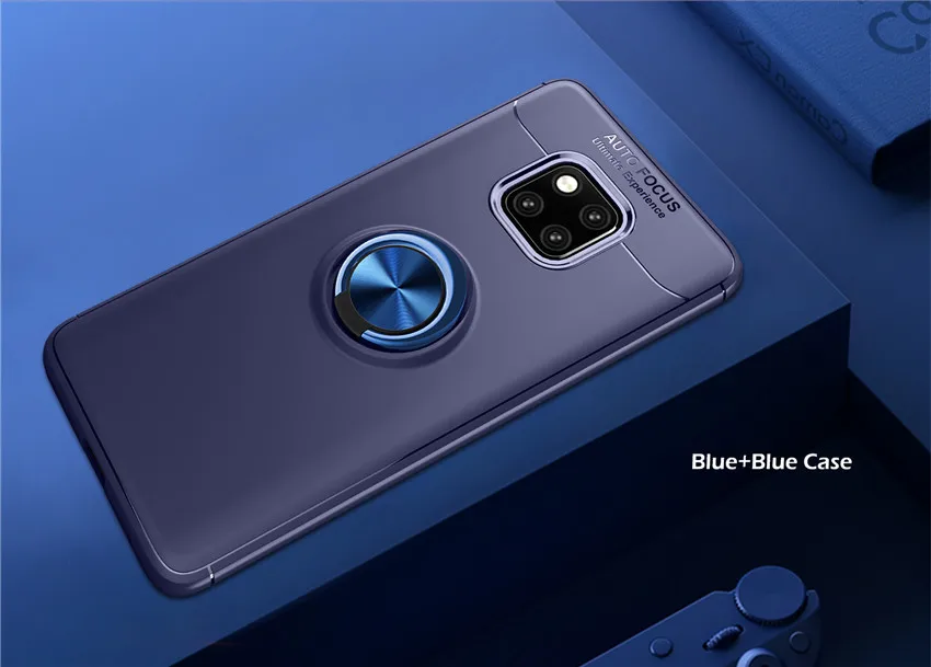 Чехол для huawei P20 mate 20 10 9 Pro P10 P9 P8 Lite Plus Автомобильный держатель Подставка магнитное кольцо Крышка Honor 10 8x Max 8c Note Nova 3 3i
