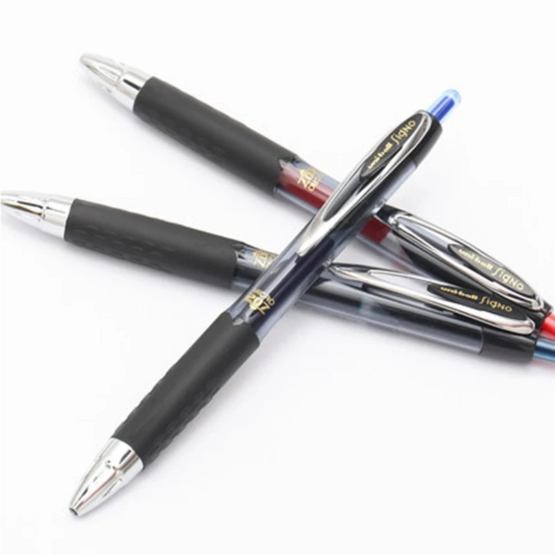 12 шт./лот Uni-Ball Signo UMN-207 Выдвижная гелевая ручка 0 5 мм stylo | Канцтовары для офиса и