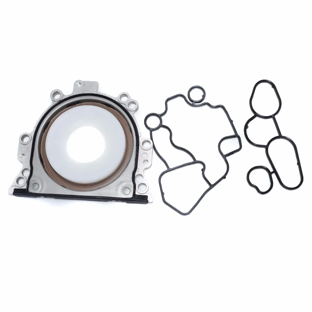 ISANCE уплотнение заднего коленчатого вала фланец и прокладка адаптера 06A103171A 06F115441