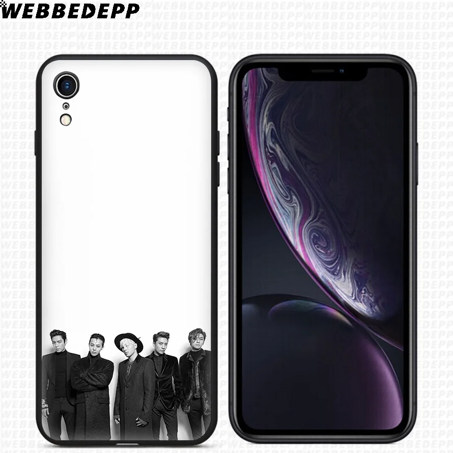 Мягкий силиконовый чехол WEBBEDEPP Bigbang G Dargon для iPhone 11 Pro Xr Xs Max X или 10 8 7 6 6S Plus 5 |