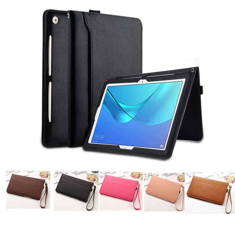 Кожаный смарт чехол для Huawei MediaPad M5 10 8 Pro CMR AL09 W09 дюймов подставка планшета карман