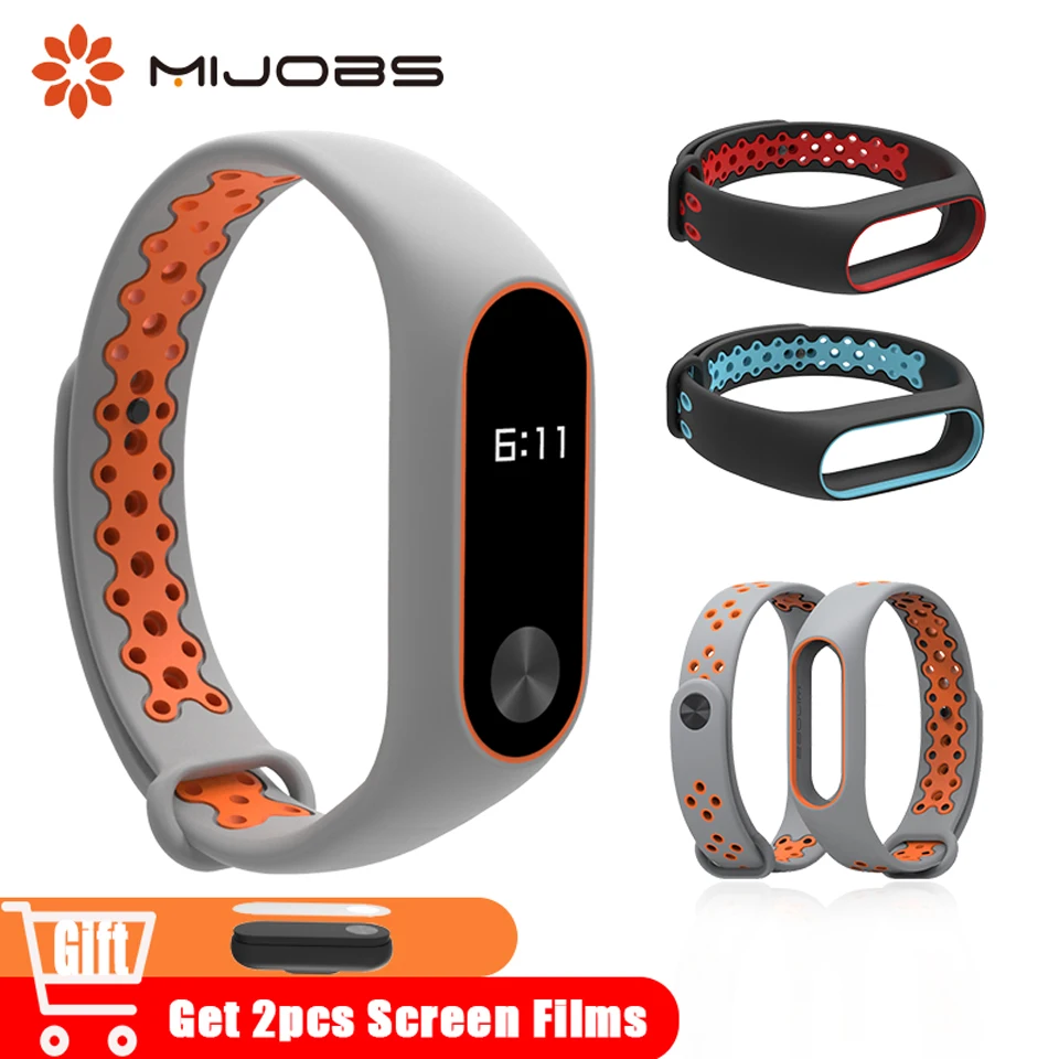 Mi jobs mi Band 2 ремешок на запястье силиконовый браслет для Xiaomi mi Band 2 умные часы mi band 2 браслет mi Band 2 аксессуары mi 2 ремешок