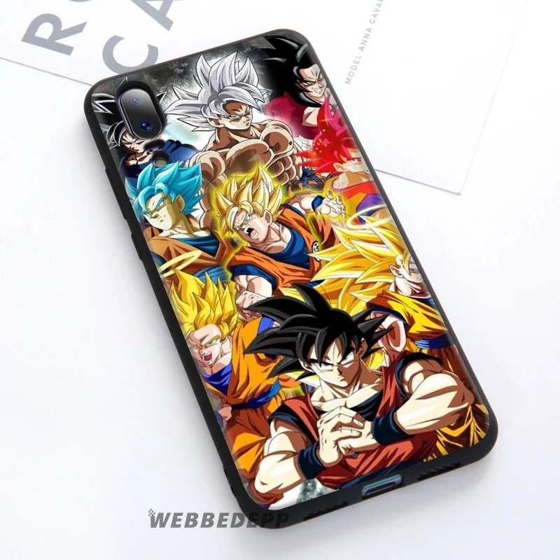 WEBBEDEPP DRAGON BALL Z Goku Soft Case For Huawei P30 P20 Pro P10 P9 Lite 2017 P Smart 2019 &amp Nova 3 3i Y9 |
