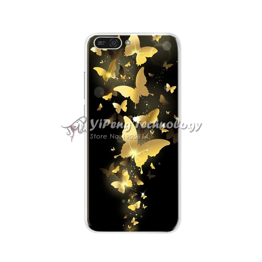 Мягкий симпатичный из ТПУ чехол для huawei Honor 7a pro мягкий силиконовый тонкий бампера