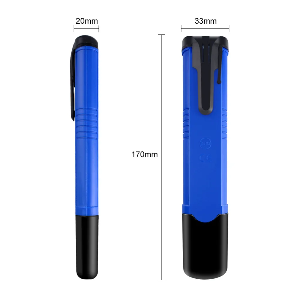 Цифровой ЖК дисплей Yieryi TDS Meter Pen Стандартный диапазон тестирования качества воды: