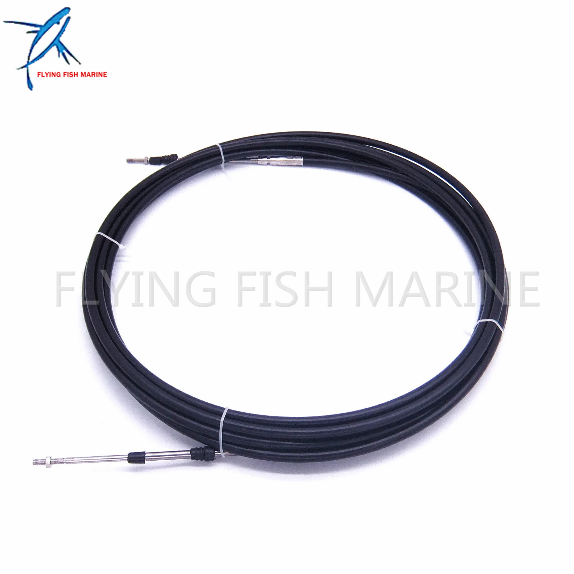 Подвесной двигателя пульт Управление ABA CABLE 24 GY трос переключения 24FT для Yamaha
