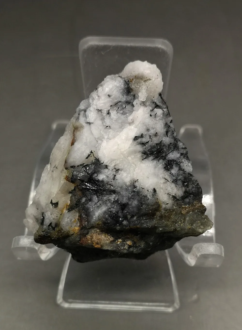 34g natural stones and crystals Wolframite silica symbiotic mineral specimen collection gemstones quartz healing crystal | Дом и сад