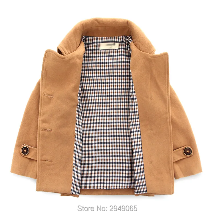 Пальто для мальчиков это двубортный костюм малышей в Корейском стиле 2016 года|suit