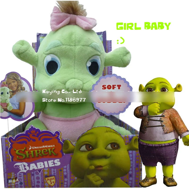Новое поступление оригинальная милая плюшевая игрушка Shrek Baby кукла на день