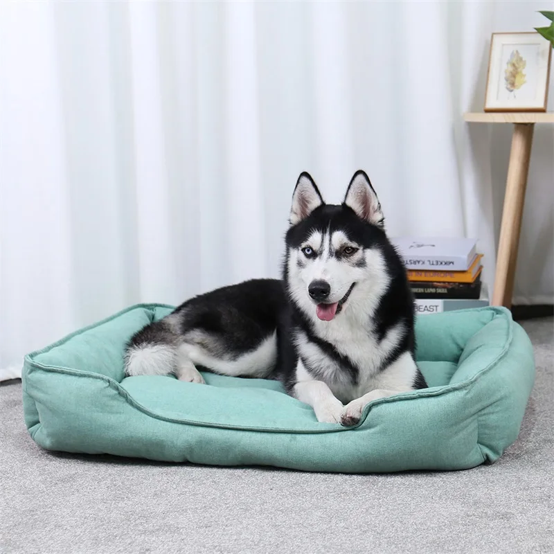 Pet Dog Large Beds Cat Ultra Soft Warm Bed House For Dogs Breathable Kitten Puppy Cozy Cushion Sofa S-XL Anti-Skip Kennels | Дом и сад
