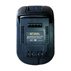 Адаптер-конвертер MT20DL с USB зарядкой для инструмента DeWalt, литий-ионный аккумулятор Makita 18 в BL1830 BL1860 BL1815 в DCB200