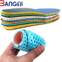 3angni 1 pair shoes insoles breathable soft memory foam insoles sport arch support insert cushion for woman men feet running
