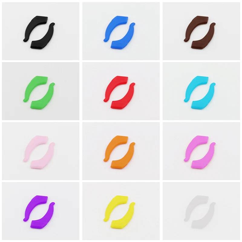 Color_max 1 пара удобных солнцезащитных очков силиконовые противоскользящие ушные