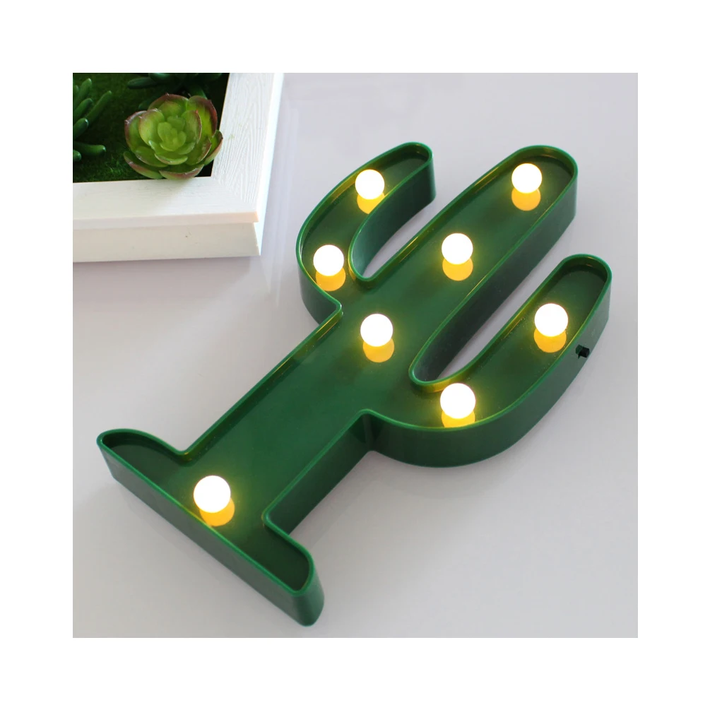 Светодиодный GLE кактус ночной Светильник Креативный светодиодный для девочки