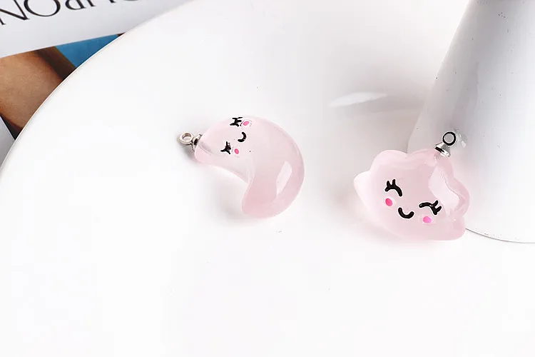 10 шт./лот сделай сам аксессуары ручной работы Симпатичные серьги-подвески в виде