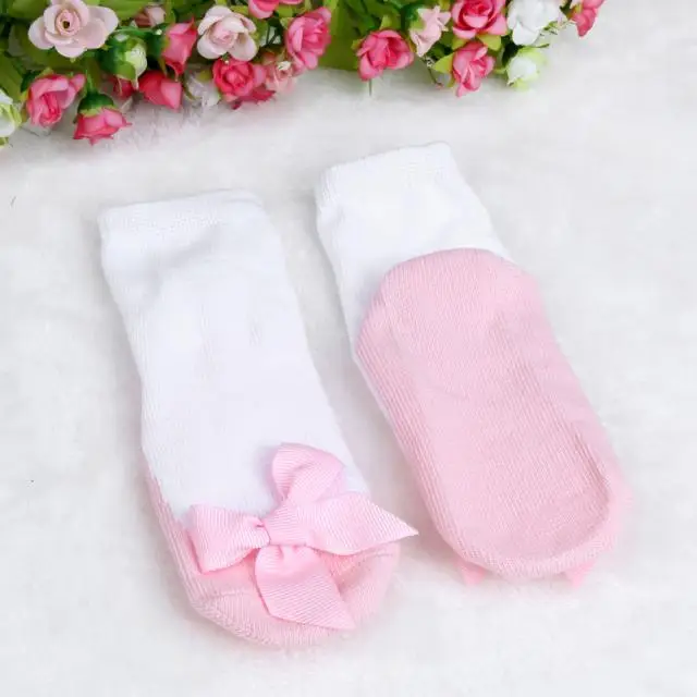 LONSANT Infant Baby Girls socks Newborn Cotton bow-knot absorbent antibacterial Sweet girls Princess | Детская одежда и обувь