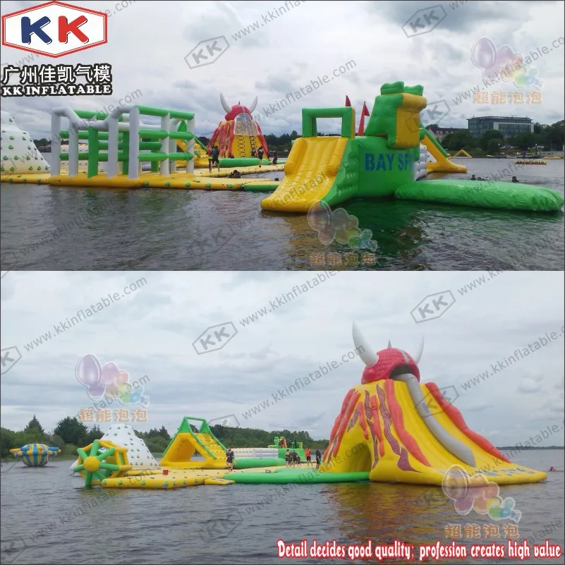Морская доставка аквапарк надувная плавающая игровая площадка для