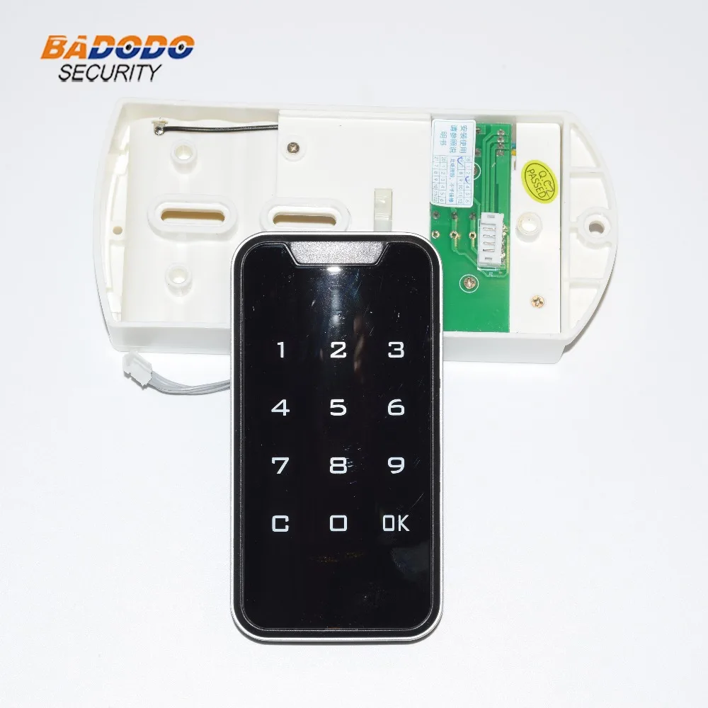 Цифровой кнопочный замок с сенсорной панелью для шкафа паролем электрический