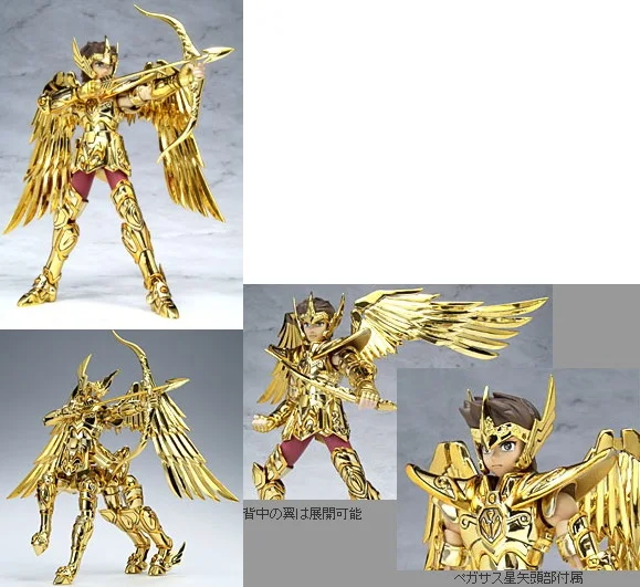 Аниме "Sainte Seiya", Оригинальная фигурка BANDAI Tamashii нация, 1,0, душа золота, фигурка-Sagittarius Aiolos, ткань