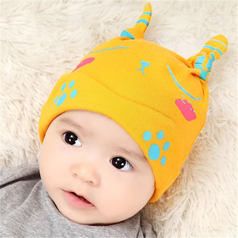 2016 New Spring Autumn Newborn Baby Cotton Sleeping Beanie Hat | Тематическая одежда и униформа