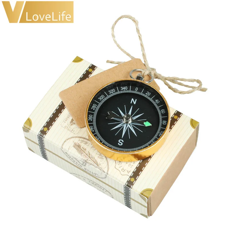 Креативная Подарочная коробка для конфет с компасом комплект из 10 предметов