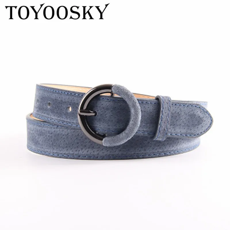 

TOYOOSKY Fashion Women Belts For Korean Waist Top Quality of All-Match Belt Pin Round Buckle for Party Daily Casual Belts 2019