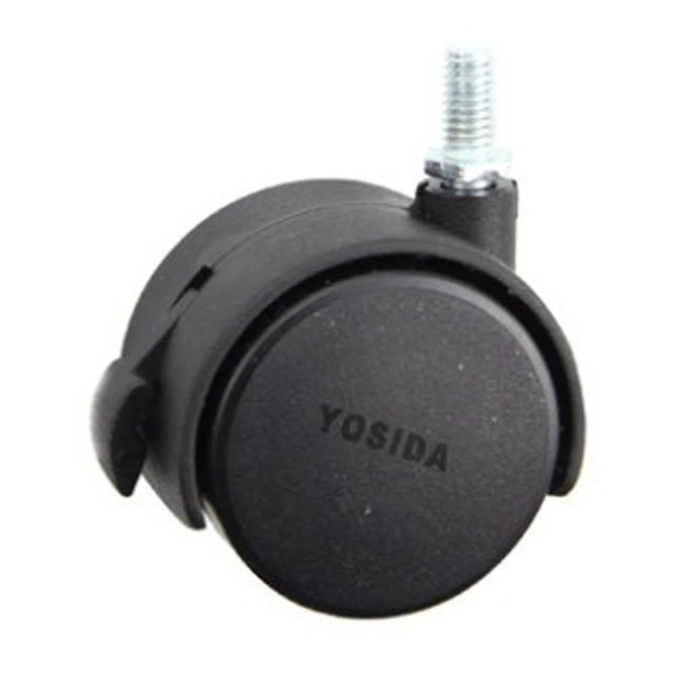 Новинка 2 дюйма прочные нейлоновые резиновые поворотные колесики M10 вращающийся