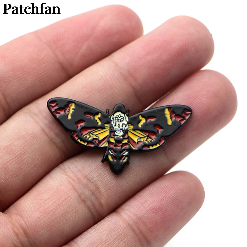 Patchfan Молчание ягнят пчелы из цинкового сплава цинковый сплав значки para рубашка